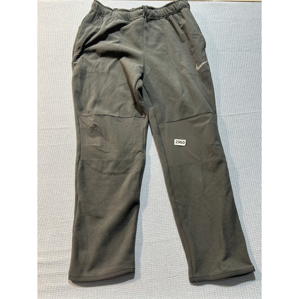 Nike Therma-FIT Fleece Training Pants Mens L Black DD2136-010
